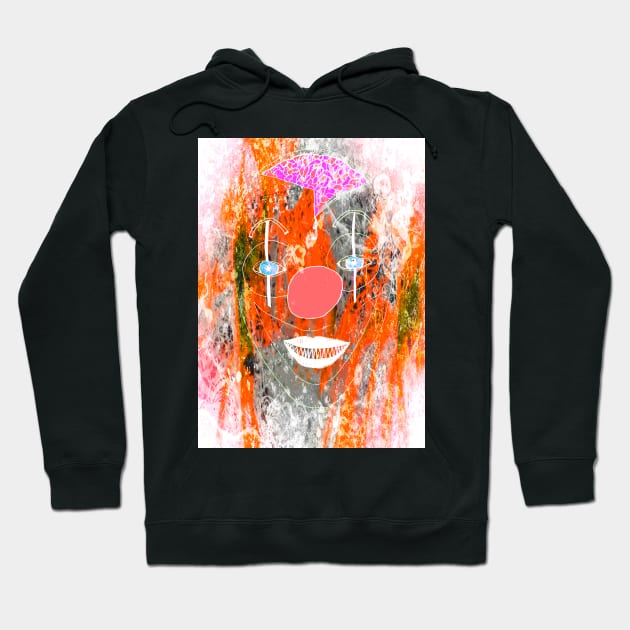 Freaky Clown3 Hoodie by LukeMargetts